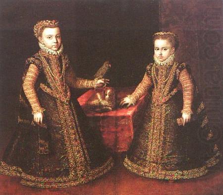 Sofonisba Anguissola Infantas Isabella Clara Eugenia and Catalina Micaela china oil painting image